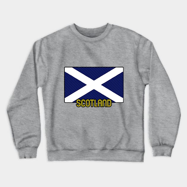 The Scotland Flag : Alba Ecosse  La Scozia Schottland! Crewneck Sweatshirt by demandchaos1